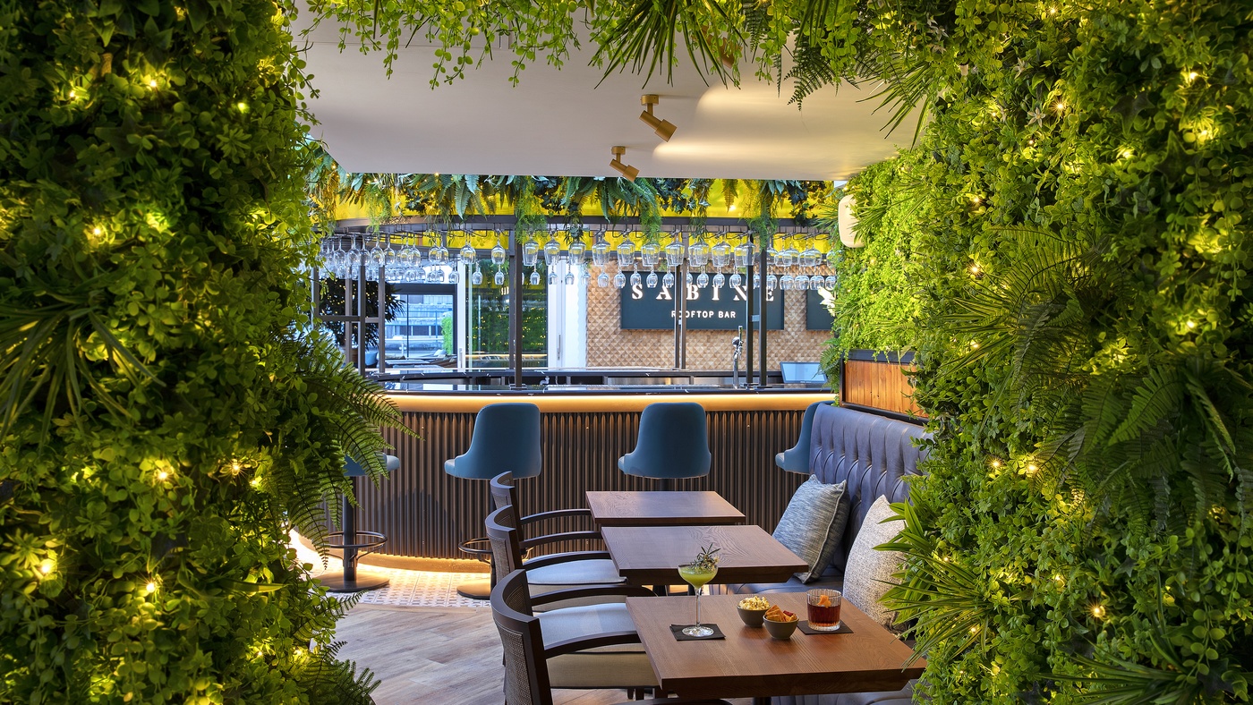 Sabine Rooftop Bar London See The New Garden Sanctuary By St Paul's