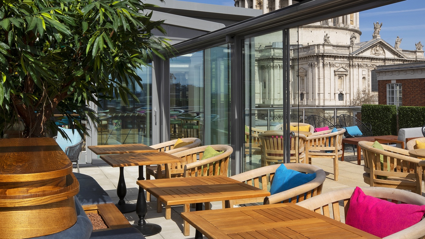 Sabine Rooftop Bar London See The New Garden Sanctuary By St Paul's